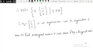 Orthogonally diagonalizable matrix 2