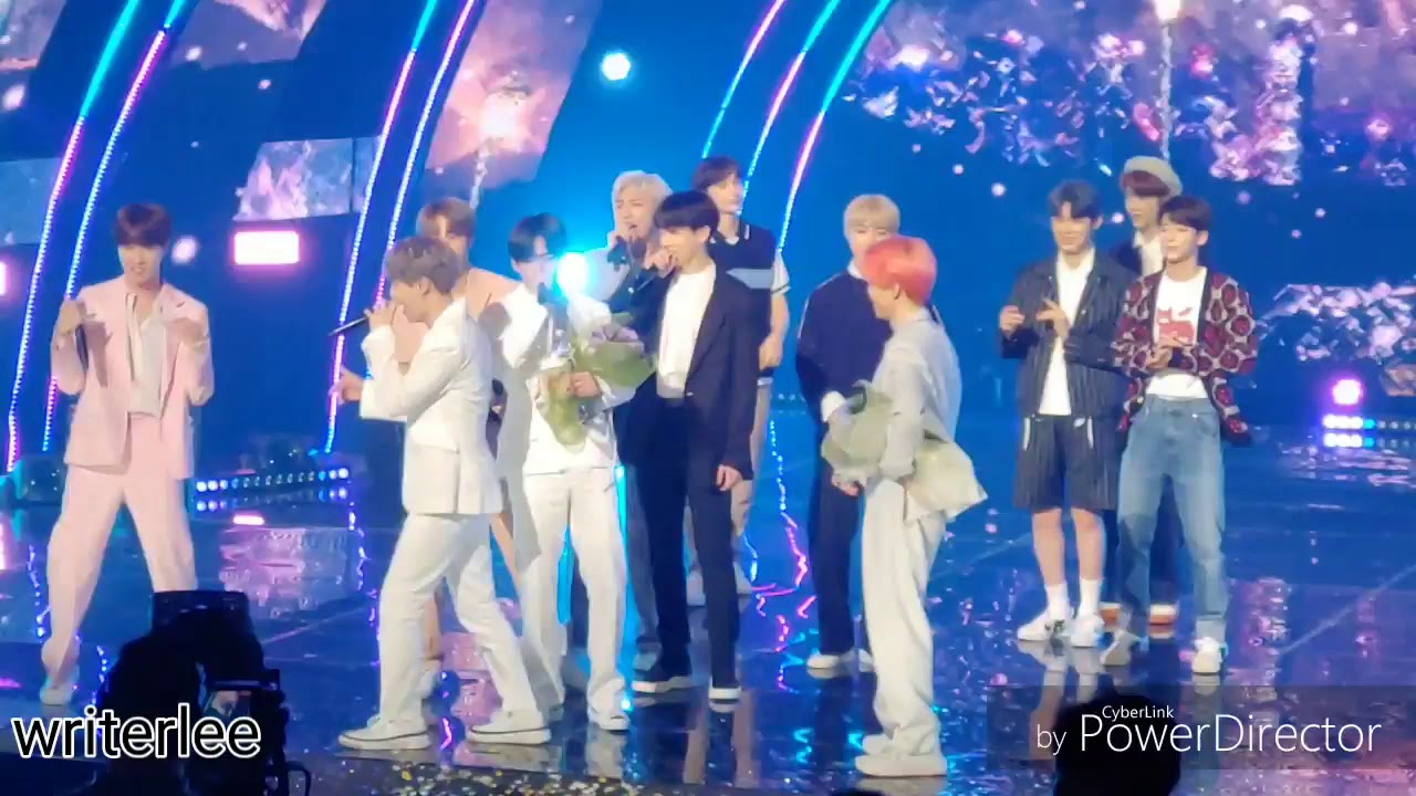 20190426 BTS  방탄소년단 Music Bank ending song