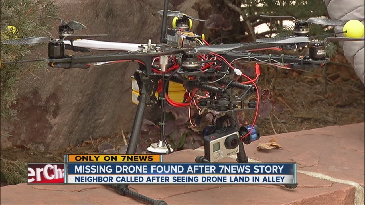 Missing drone found after 7NEWS story - YouTube