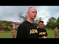 Demonstration of the new Army Combat Fitness Test