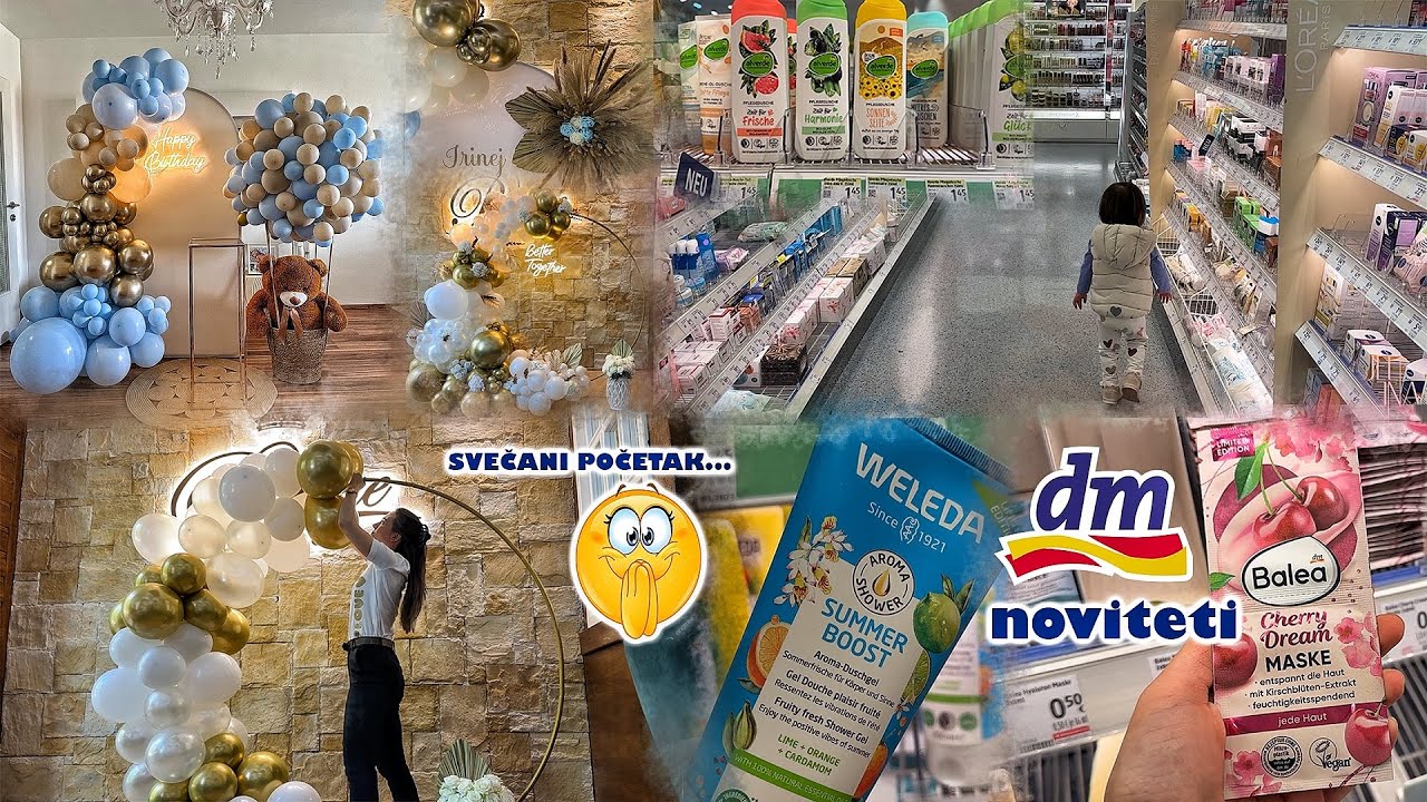 VLOG | Noviteti u DM-u + svečani početak 🥳