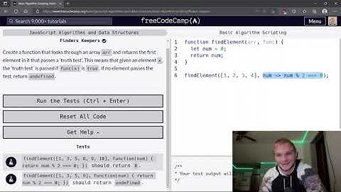 JavaScript Basic Algorithm Scripting | FreeCodeCamp