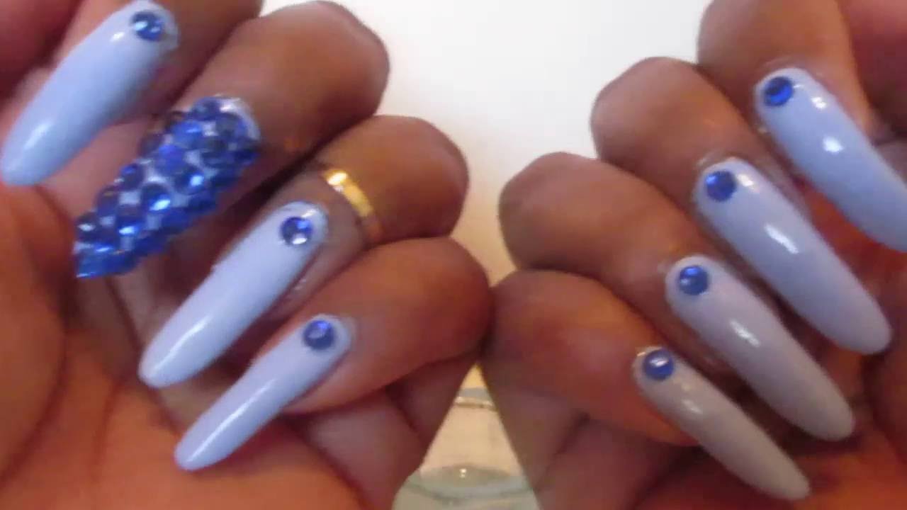 Manicure Sunday 22 Summer Sky Nail Art Youtube