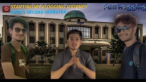 University Life Begins Again | NUML Vlog – 2nd Semester