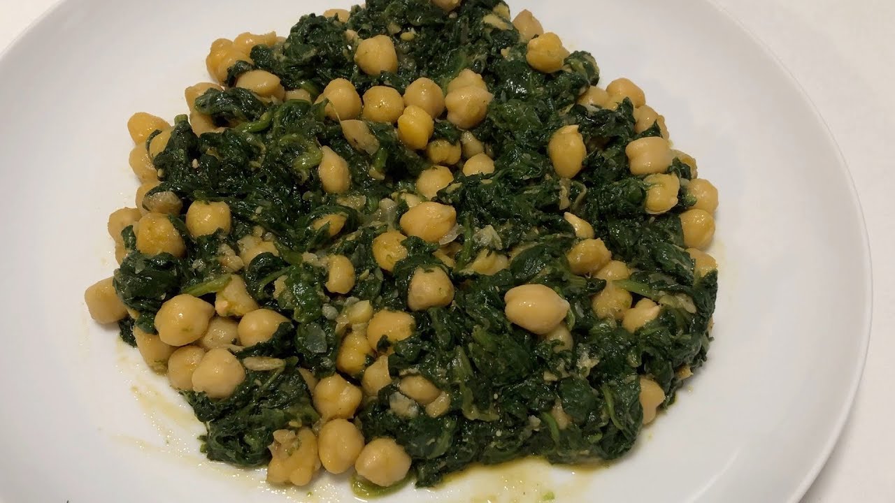 Espinacas con Garbanzos En FussionCook FC7 Smart YouTube