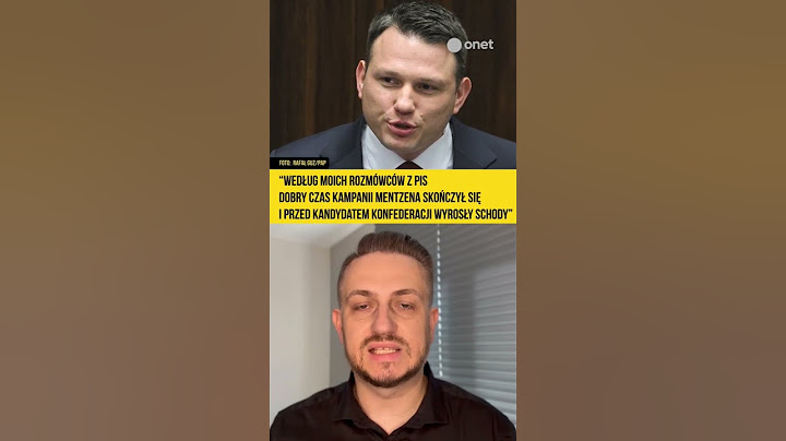 "Dobry czas kampanii Sławomira Mentzena się skończył"