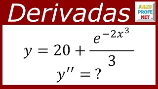 Higher-order derivatives | Ex. 1 #julioprofe