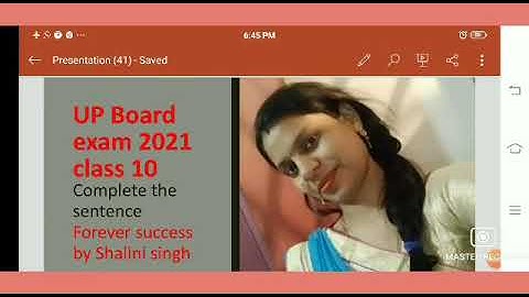 complete the sentence forever success by Shalini singh