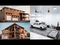 60x40 barndominium  shophouse walkthrough garage with living quarters