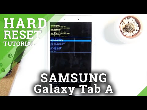 How to Hard Reset SAMSUNG Galaxy Tab A – Recovery Mode