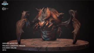 3d model monster