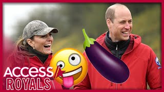 Kate Middleton & Prince William’s NSFW Response To Their Most-Used Emojis In RARE Intv What Are William And KateтАЩs Most Used Emojis ЁЯСА