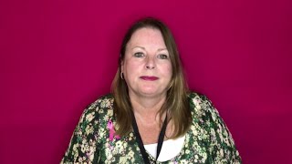 Lead nurse Natalie shares a thank you message