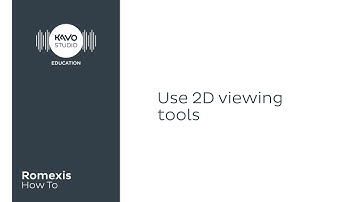 Romexis How To: Use 2d viewing tools