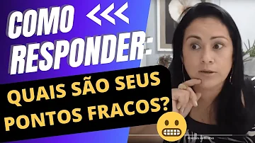 Como falar dos pontos fracos em uma entrevista?