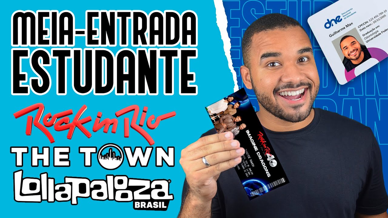 Meia-Entrada de Estudante em SHOWS: Carteirinha de Estudante [Guia Completo]