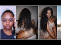 MAJOR HAIR TRANSFORMATION STARTY TO FINISH WATER WAVE INSTALL ft. Tinashe Hair