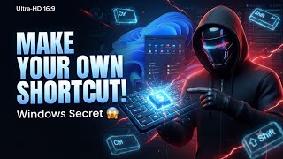 😱 Windows Secret! Create Your Own Shortcut Key in Just 2 Minutes