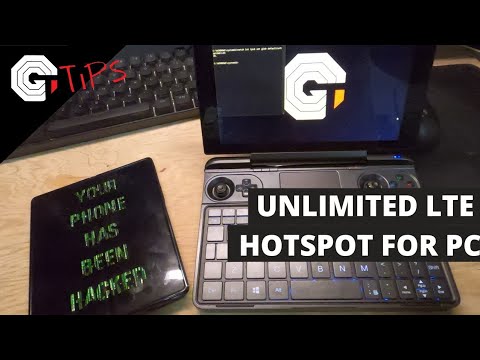 Unlimited LTE Hotspot on PC via Phone or USB modem  GlytchTips