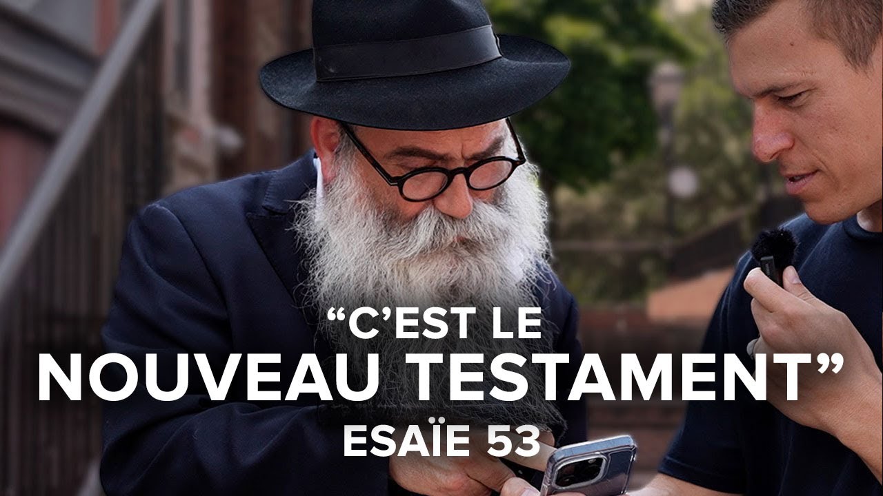 Les JUIFS VOIENT JESUS dans l'Ancien Testament | Interview dans la rue