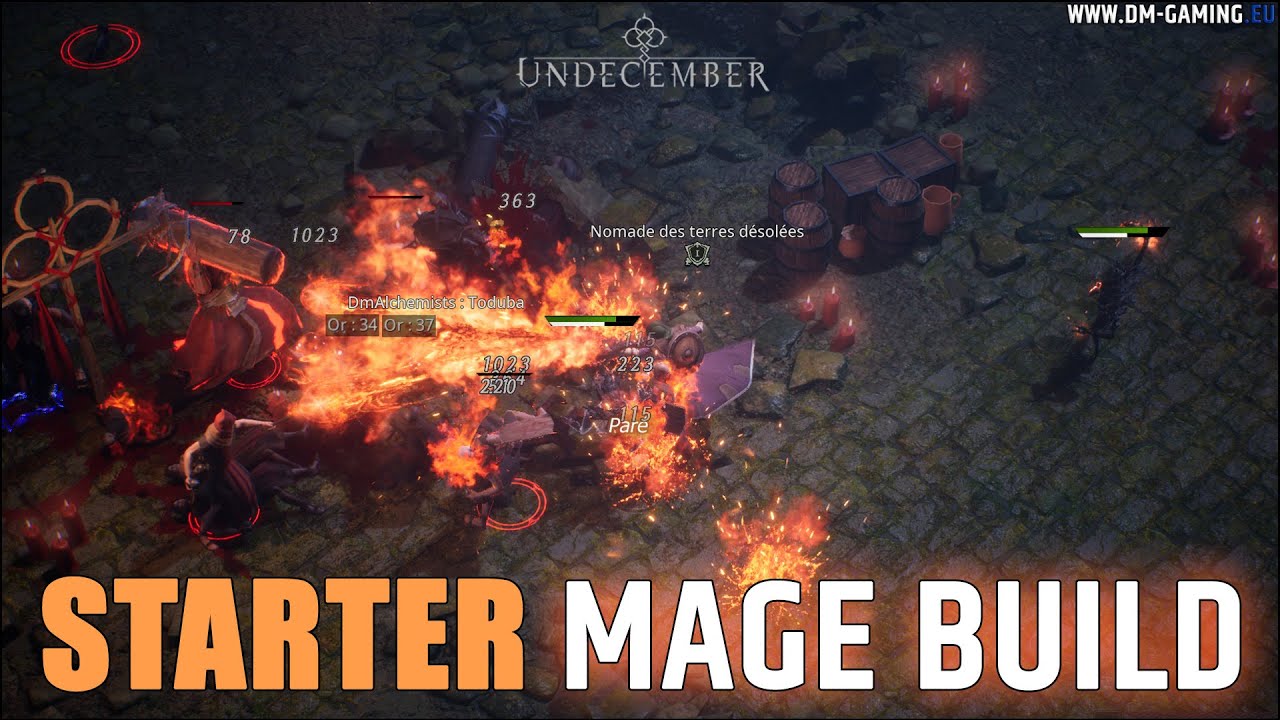 Undecember Build Guide 🔥 Fireball Mage 