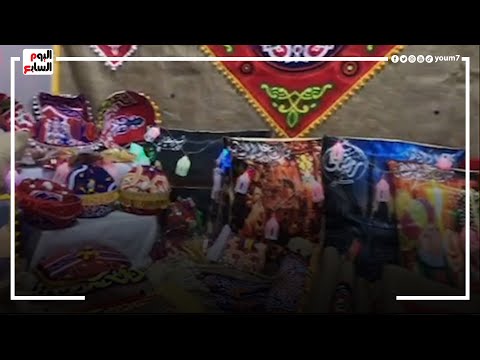 رولا فتاة سيناوية تبدع فى صناعة الخيامية لاستقبال شهر رمضان 