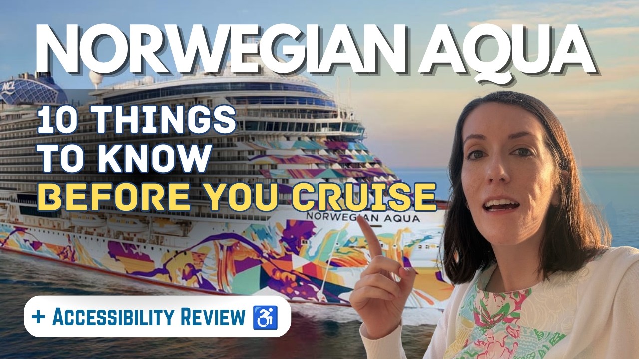 Norwegian Aqua: 10 Things to Know BEFORE You Cruise (+ Accessibility Review) - NCL Cruise to Bermuda