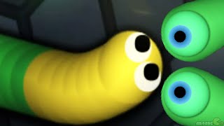 Slither.io Insane Funny Glitch Shortest Vs Longest Snake In Slitherio! (Slitherio Funny Moments)