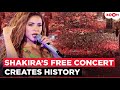 Shakira’s FREE Concert at Copacabana Beach Goes Viral, Drone Shots Reveal Record-Breaking Crowd
