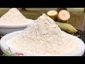 HOW TO MAKE PLANTAIN FLOUR AT HOME WITH JUST ONE INGREDIENT