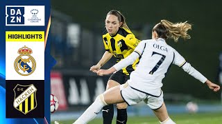 HIGHLIGHTS | Real Madrid vs. BK Häcken (UEFA Women’s Champions League 2023-24 Matchday 6)