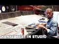 Kanye West In Studio