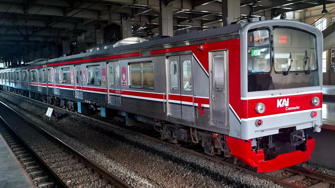 KRL Commuter Line Rangkasbitung Line JR 205 Rawa Buntu - Cisauk - YouTube