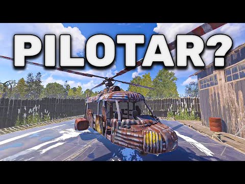 How to Fly the Scrap Heli / Large Helicopter in Rust