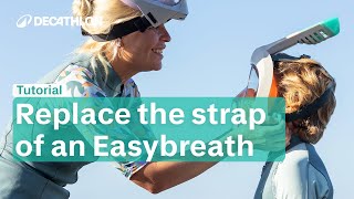 TUTORIAL - How to replace an Easybreath Kid mask strap in 3 min? 🤿 | Decathlon