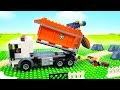 Garbage truck Truck Red car Taxi and other Lego cars & Toy for children