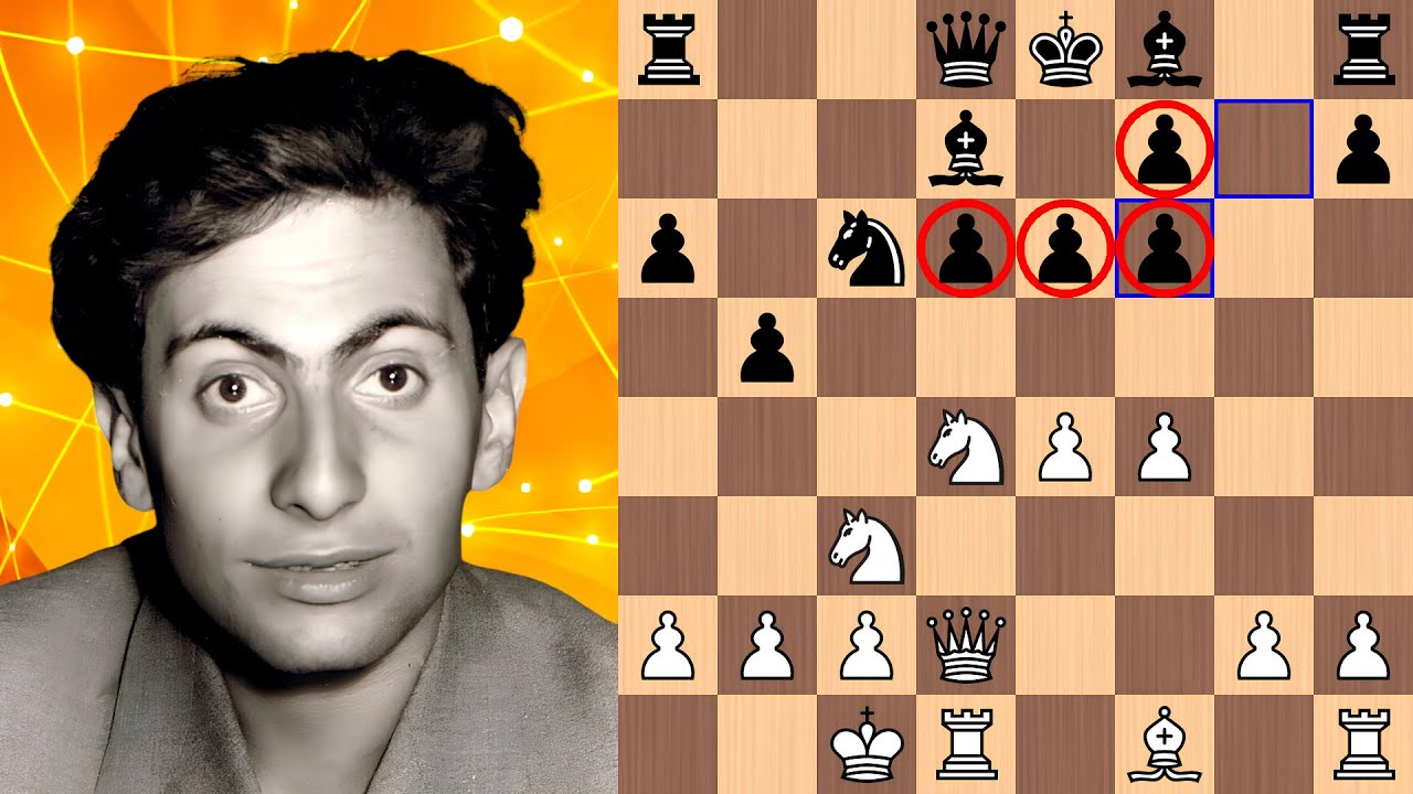 Mikhail Tal's Richter-Rauzer WINS in 27 moves