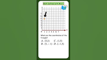 Find the Ordered Pair of a Triangle in a Coordinate Plane | Math Defined with Mrs. C.
