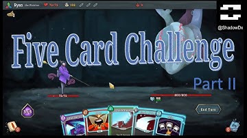Slay the Spire 5 Card Challenge: Can you Kill the Heart with One Card of Each Color? (Watcher A9)
