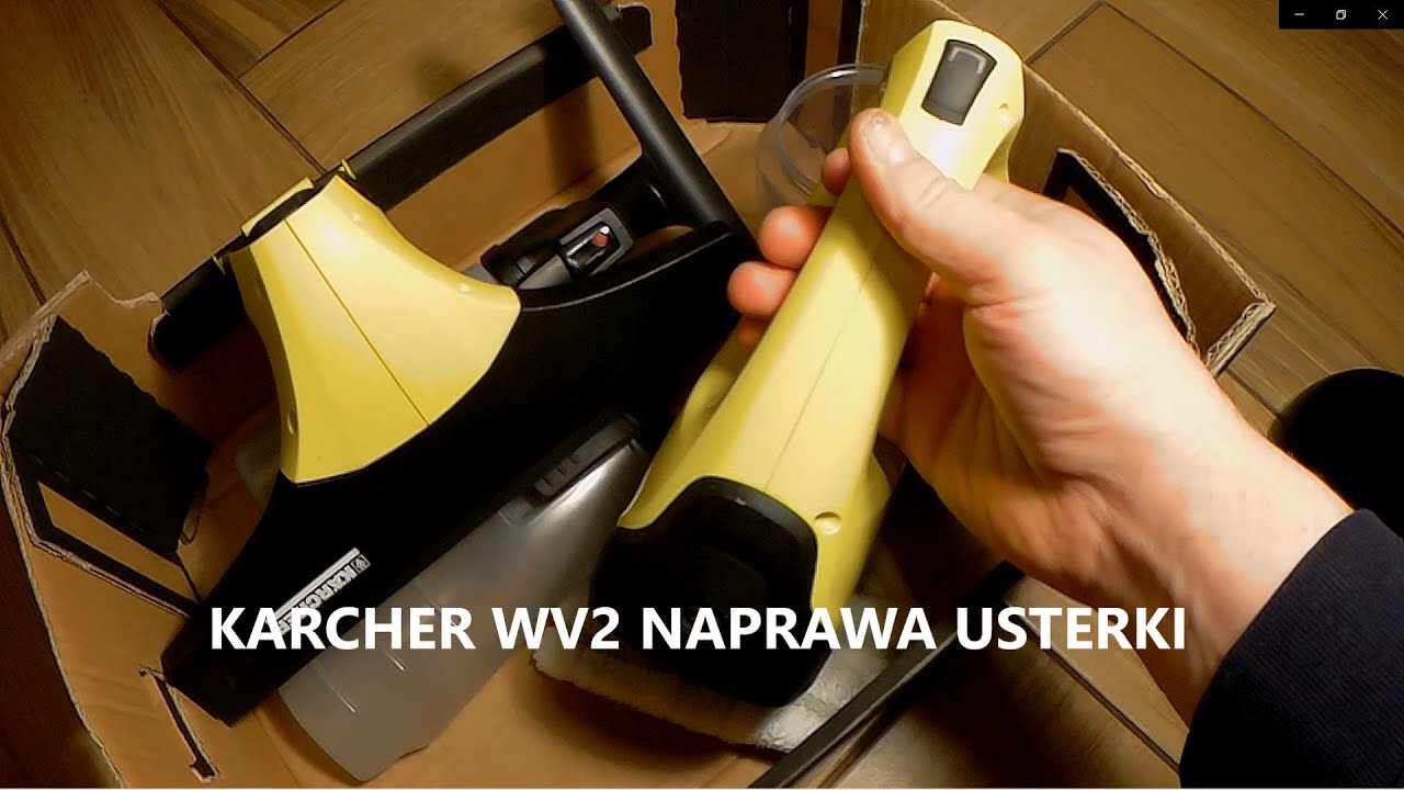 Myjka Karcher WV2 Usterka/Naprawa YouTube