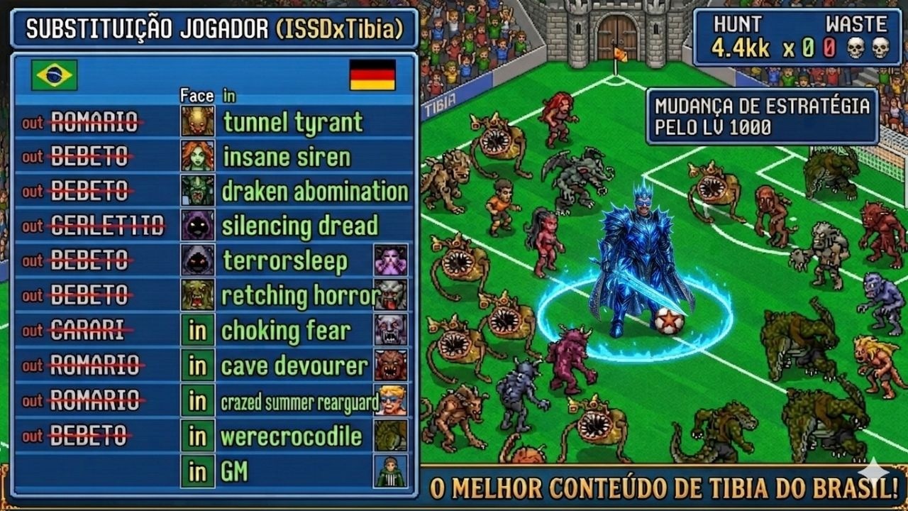 A MUDANÇA DE ESTRATÉGIA QUE VAI ME LEVAR AO LEVEL 1000 NO TIBIA - YouTube
