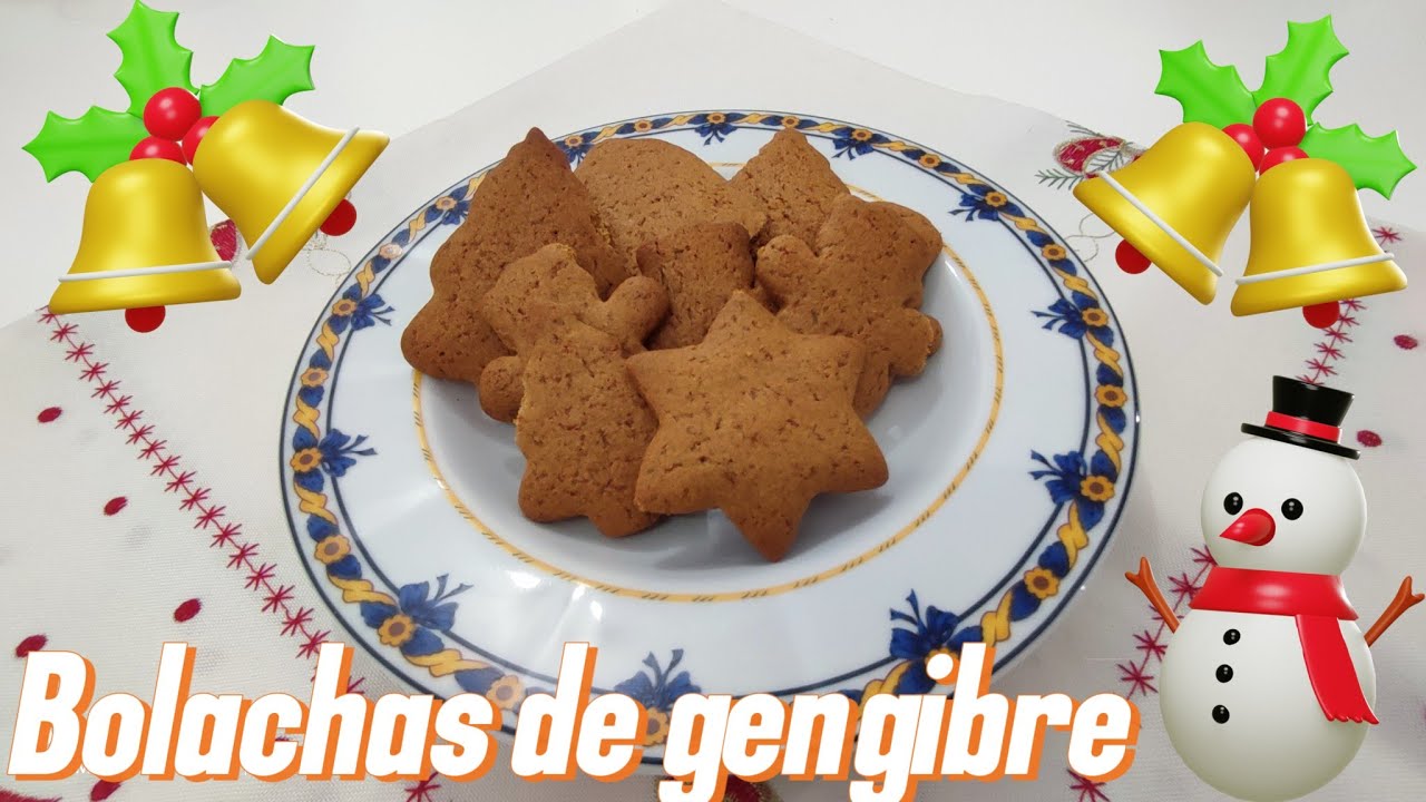 Bolachas de gengibre 🫚
