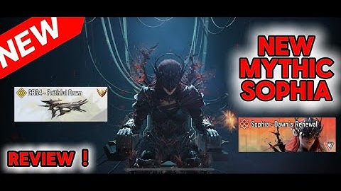 Mythic Sophia FULL REVIEW CODM