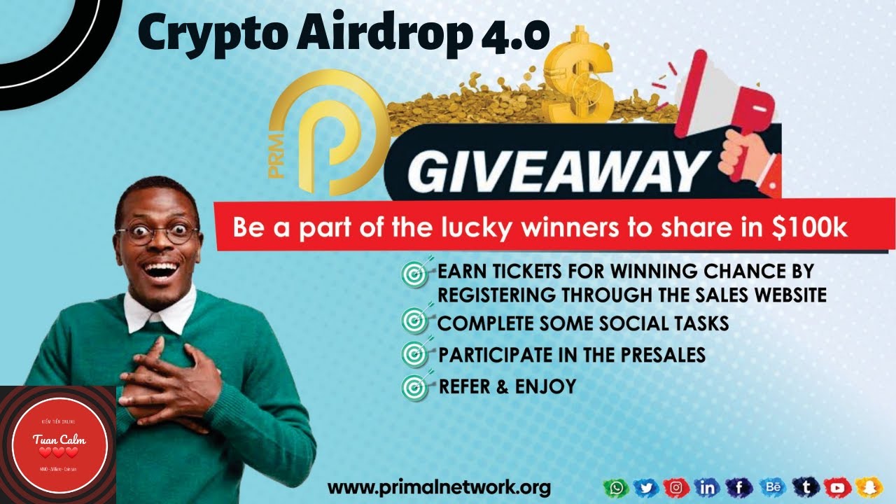 🔥 Hướng dẫn nhận 8 Token $PRM ~ 5$ từ dự án Primal 💥 Mạng BSC || TuanCalm