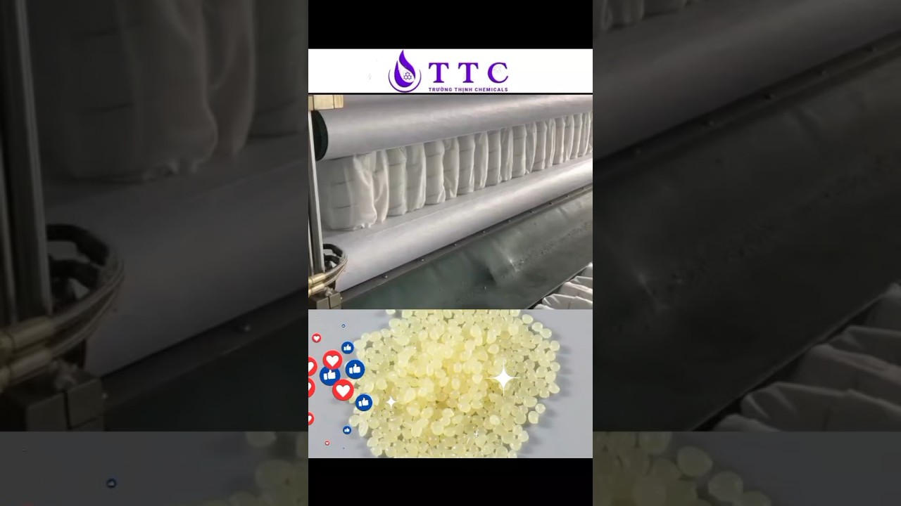 TTC | KEO HẠT DÁN TÚI LÒ XO NỆM | POCKET SPRING MATTRESS GLUE | 袋装弹簧床垫熱熔膠