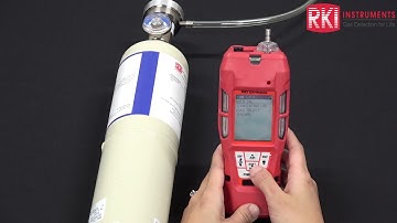 RKI GX-6000 Portable Benzene Detector - Benzene Calibration