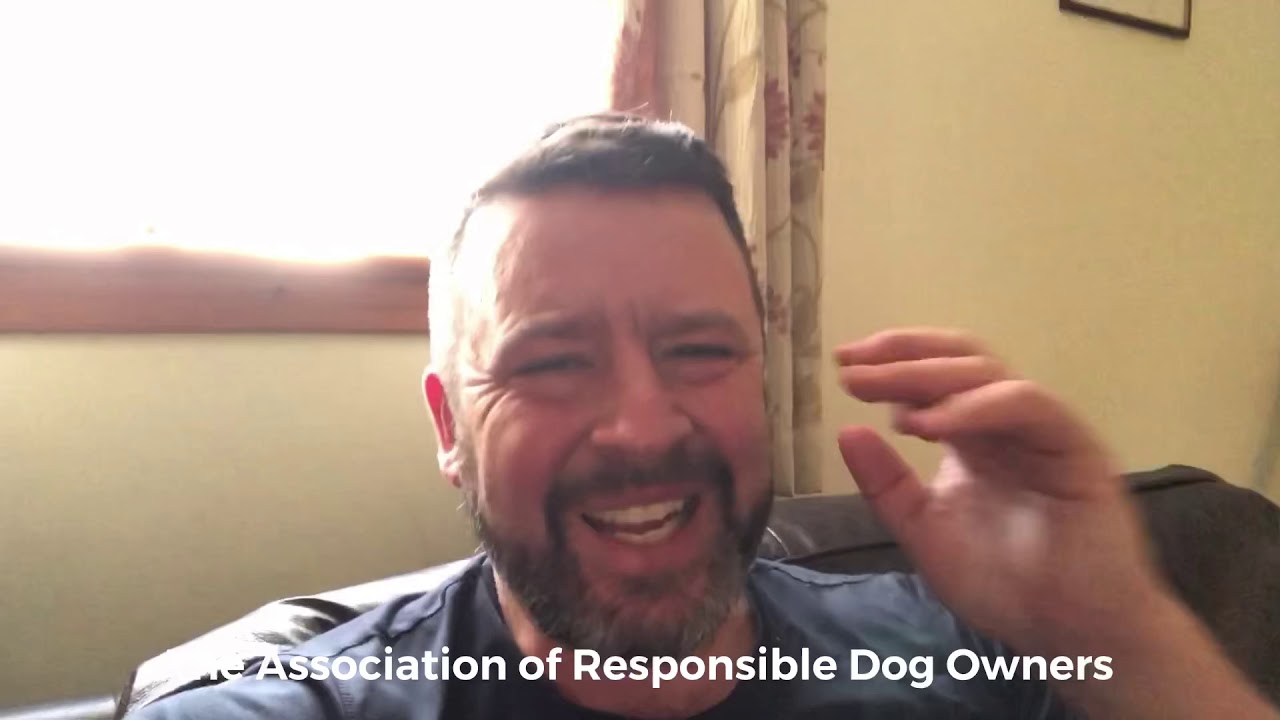 Jamie penrith of The Association of Responsible Dog Owners YouTube