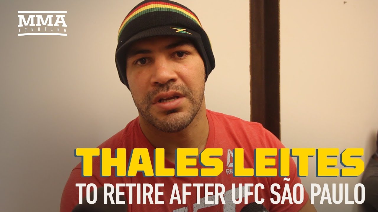 Thales Leites to Retire After UFC Sao Paulo, Says Mind, Body Had 'Enough’ - MMA Fighting mixed martial arts nantes