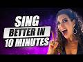 10 Minute Follow Along Voice Lesson To Sing Better 10 Minute Follow Along Voice Lesson To Sing Better