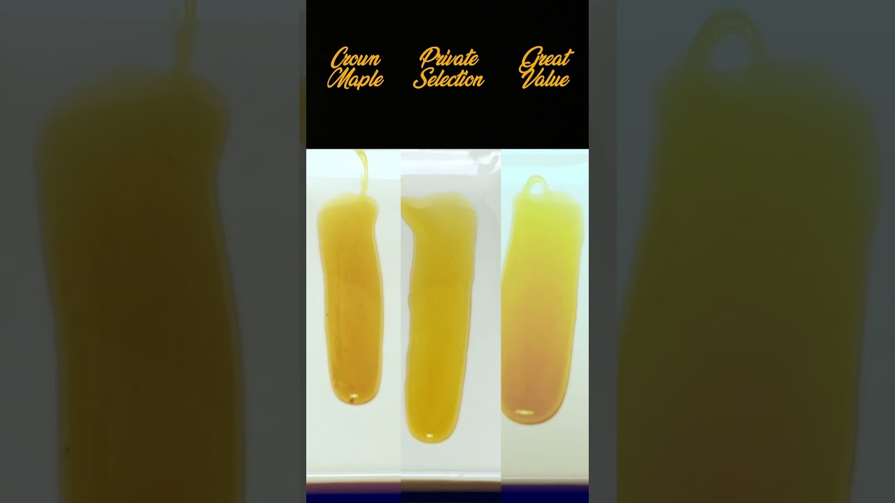 Maple Syrup: Artisan vs Store brands